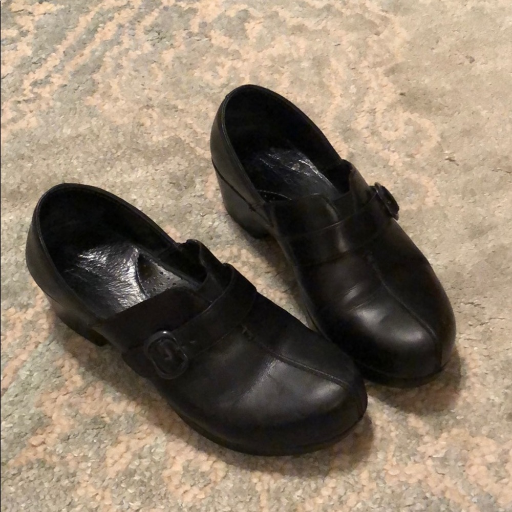 Dansko Jane Clogs Sz 39 Black